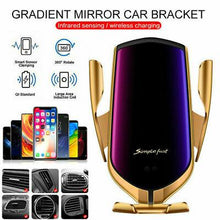 Load image into Gallery viewer, Automatic Sensor Car Phone Holder with  wireless charging - Buy now at 50% off