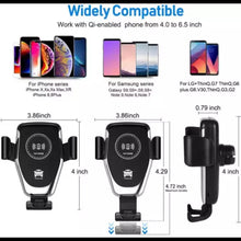 Load image into Gallery viewer, Gravity phone holder with wirless charging system