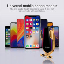 Load image into Gallery viewer, Automatic Sensor Car Phone Holder with  wireless charging - Buy now at 50% off